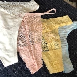 💥FINAL💥Victoria’s Secret Thong Bundle